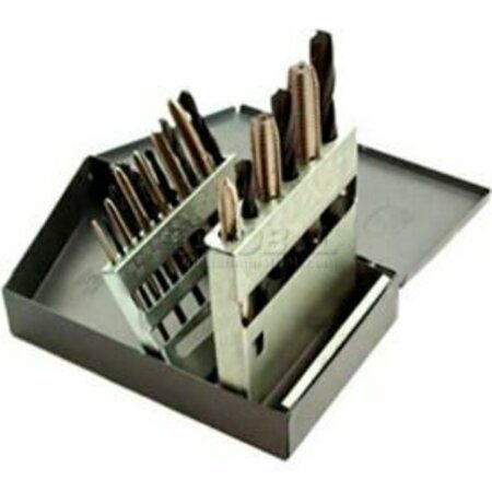 TOOLMEX CORP. Tap & Drill Sets, HSS in Metal Index, 18 Pc.Set-Coarse Spiral Point 5-790-300